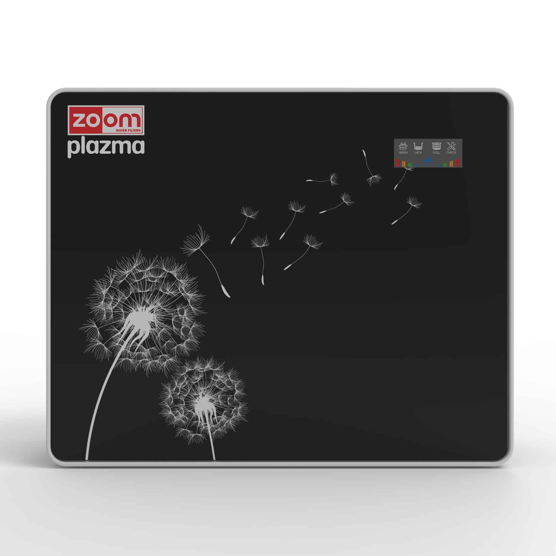 فلتر زووم بلازما 7 مراحل بسعة 100 جالون، تصميم أنيق يناسب المنازل والمكاتب، يوفر مياه نقية وخالية من الشوائب.