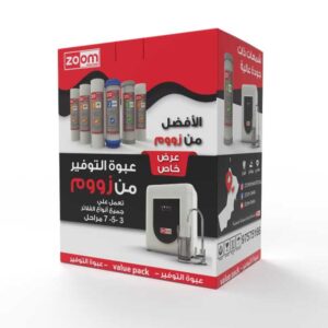 شمعة فلتر زووم لمدة 6 أشهر، نظام تصفية المياه متعدد المراحل لتحسين الجودة والطعم