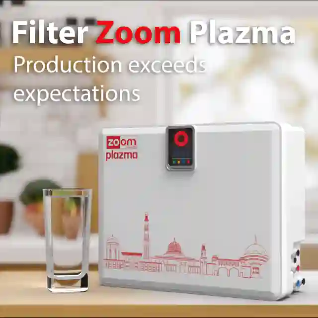 Zoom Plazma 400 Water Filter – 7-Stage RO, 400 Gallons Per Day