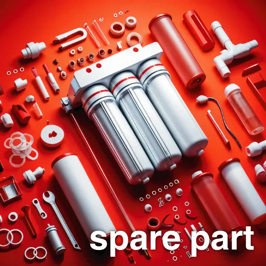 High-quality spare parts for water filters, ensuring reliable performance and extended lifespan.
