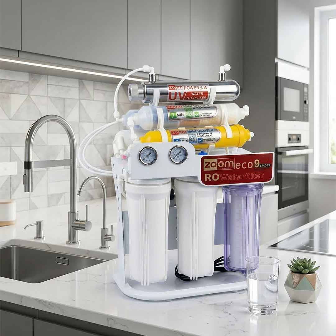 فلتر مياه زووم الاقتصادي 9 مراحل UV - الصورة 4